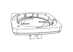 Bosch Intuvia Näytönjalustan Levy (Smart System)