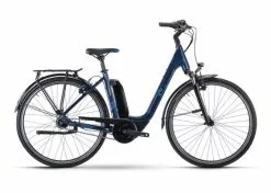 R Raymon CityRay E 2.0 28" Jalkajarrullinen - Sähkökaupunkipyörä -Polkupyörän Varusteet Myyntikauppa ray 21 cityraye 20 dblue blue front 1