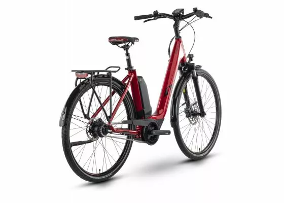 R Raymon CityRay E 4.0 28" Jalkajarrullinen - Punainen - Sähkökaupunkipyörä 4 R Raymon CityRay E 4.0 28" Jalkajarrullinen - Punainen - Sähkökaupunkipyörä - Image 2