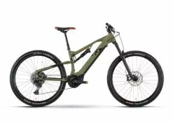 R Raymon FullRay 150E 9.0 - Sähkömaastopyörä - Vihreä 7 R Raymon FullRay 150E 9.0 - Sähkömaastopyörä - Vihreä -Polkupyörän Varusteet Myyntikauppa ray fullray 150 e90 amor black redmatt front