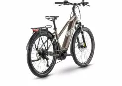 R Raymon TourRay E 5.0 Unisex - Sähköretkipyörä - Ruskea -Polkupyörän Varusteet Myyntikauppa ray tourraye50 27 lady stone lightgrey black back