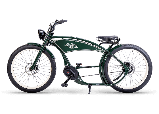 The Ruffian - Vintage Green - Sähkökruisailupyörä 5 The Ruffian - Vintage Green - Sähkökruisailupyörä - Image 3