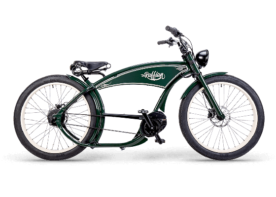The Ruffian - Vintage Green - Sähkökruisailupyörä 4 The Ruffian - Vintage Green - Sähkökruisailupyörä - Image 2