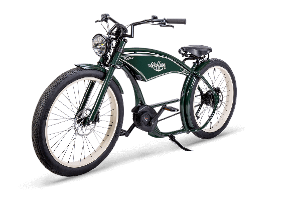 The Ruffian - Vintage Green - Sähkökruisailupyörä 3 The Ruffian - Vintage Green - Sähkökruisailupyörä