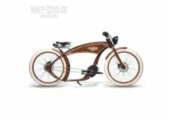 The Ruffian - Vintage Brown - Sähkökruisailupyörä 9 The Ruffian - Vintage Brown - Sähkökruisailupyörä -Polkupyörän Varusteet Myyntikauppa ruff cycles ruffian brown side right