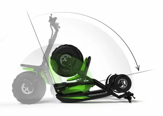 Skick Sähköpotkukelkka 1000W 13 Skick Sähköpotkukelkka 1000W - Image 11