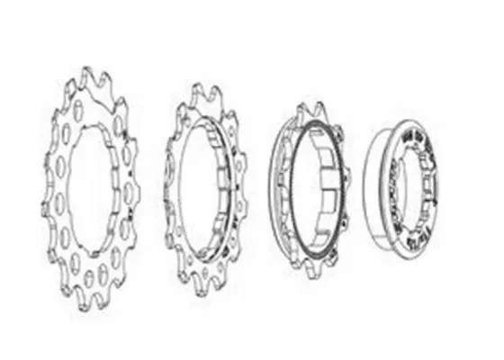 Sram Irtorattaat 11T-13T-15T, PG1210/1230 Eagle Kasettiratas 3 Sram Irtorattaat 11T-13T-15T, PG1210/1230 Eagle Kasettiratas